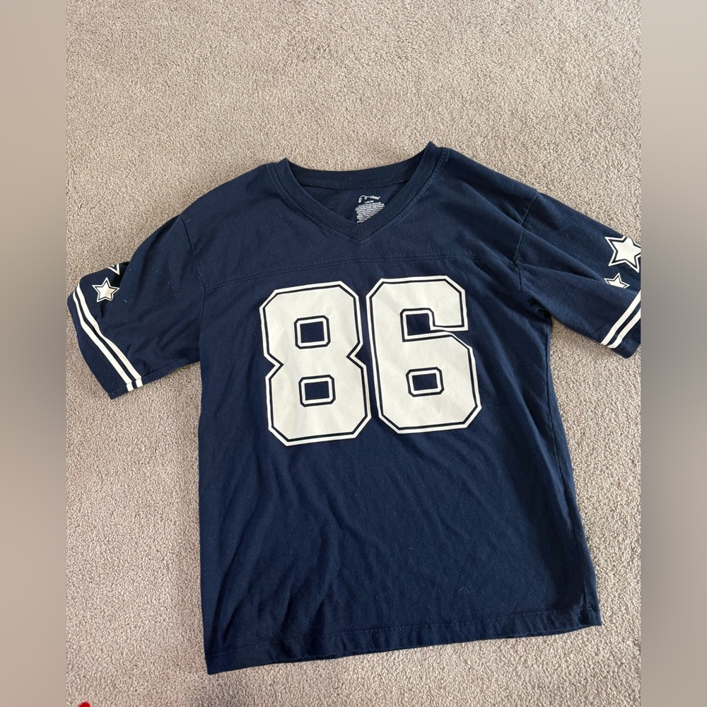 Art Class Navy Blue Jersey with White Accents